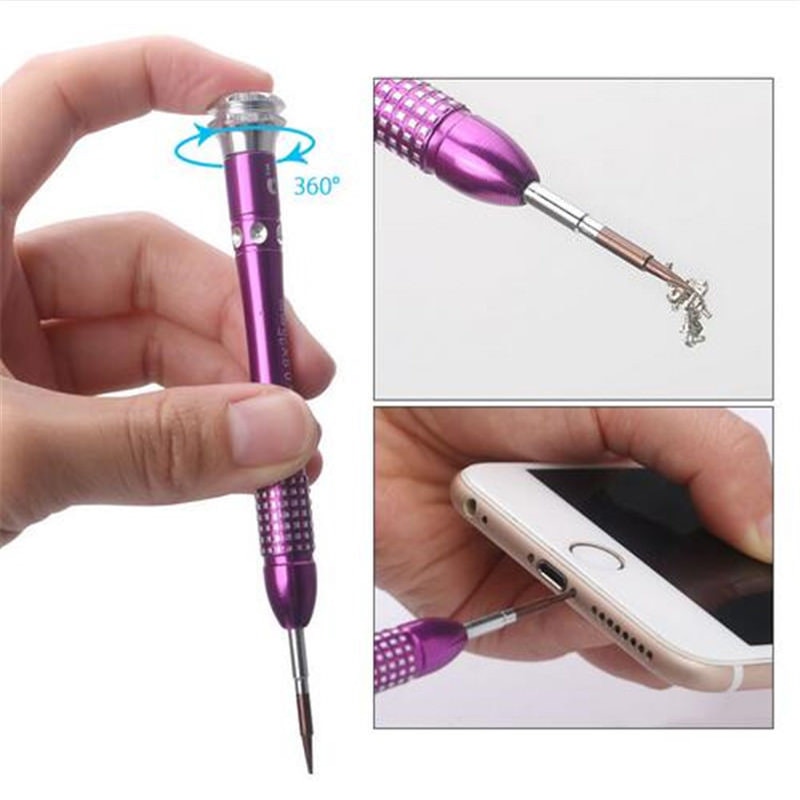 S2 Alloy Steel 5 in 1 Mobile Phones Opening Screen Repair Tool Kit Screwdrivers Tools Set For iPhone Samsung Moto