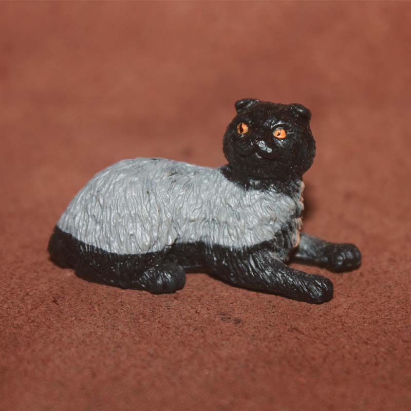 Simulation Pet Kleine Tier Katzen Modell Nette Mini Ägyptischen Mau Türkische Angora Abyssinian Miniaturen Action Figur Figuren Spielzeug