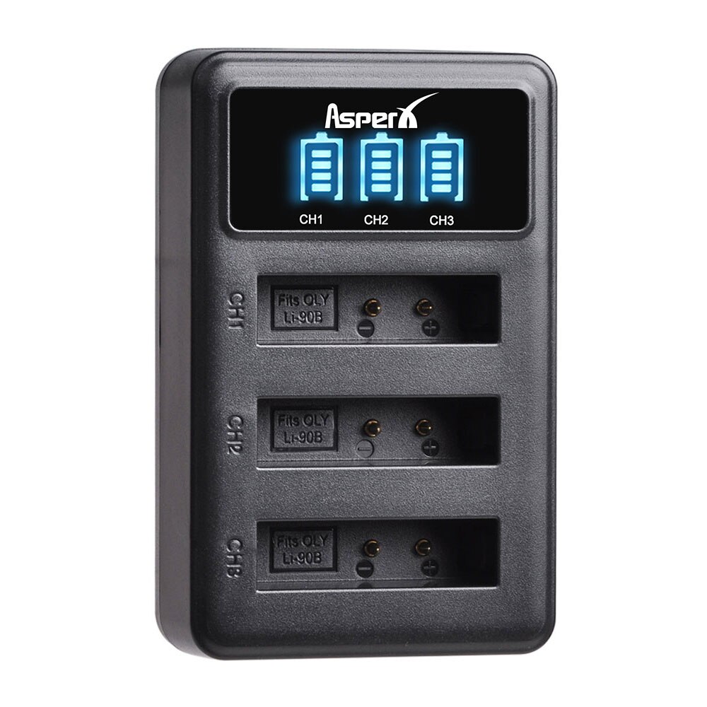 3 × 1500mAH Li-90B Li 90B Li-92B bateria aparatu + doprowadziło 3-portowa ładowarka robić Olimpiada XZ-2 SH-50 SH-1 SP-100 wytrzymała TG-1 TG-2 TG-3 TG4