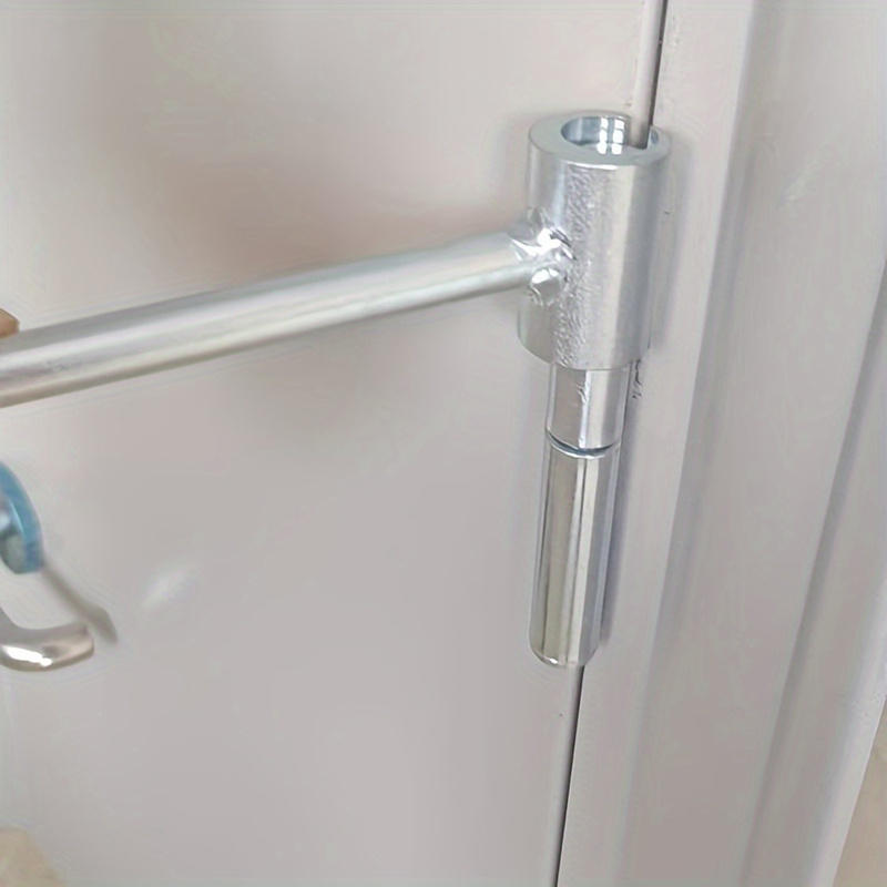 Llave de ajuste de huecos de bisagra, llave de reparación de bisagra de puerta de doble cabezal, llave de ahorro de trabajo para herramientas de reparación de huecos de bisagra para el hogar