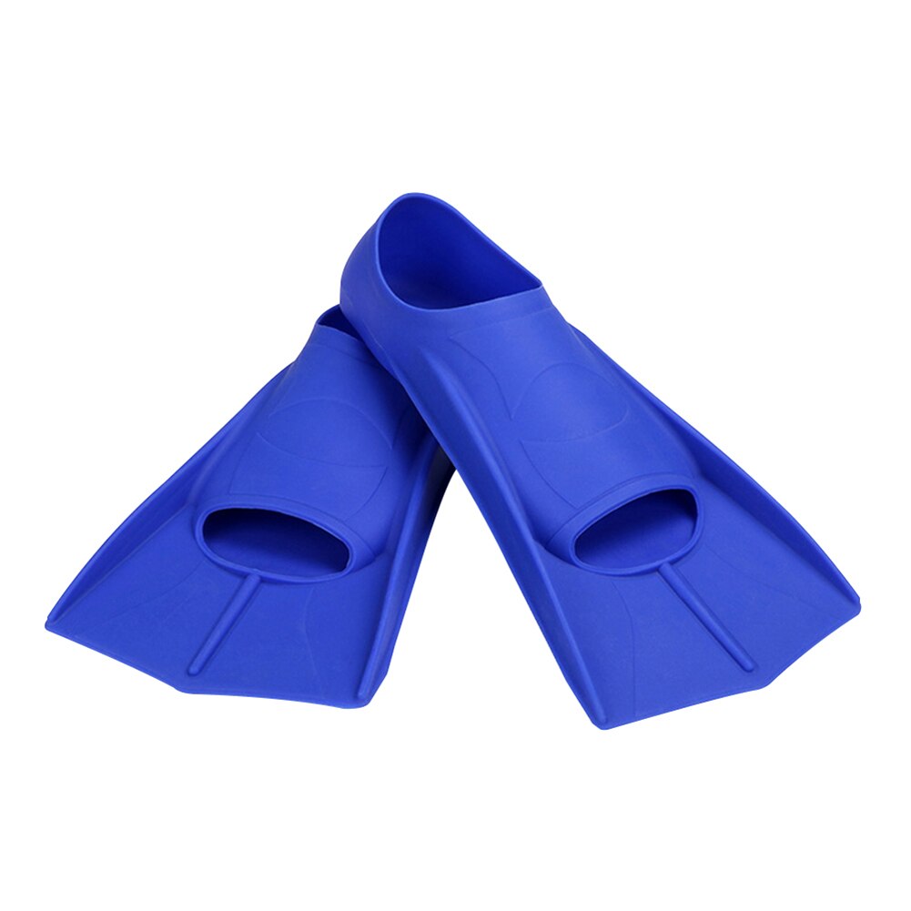 1 Paar Zwemmen Flippers Vinnen Duiken Snorkelen Surfen Zwemmen Zachte Siliconen Voet Vinnen Volwassen Snorkelen Voet Flippers: Blauw / S