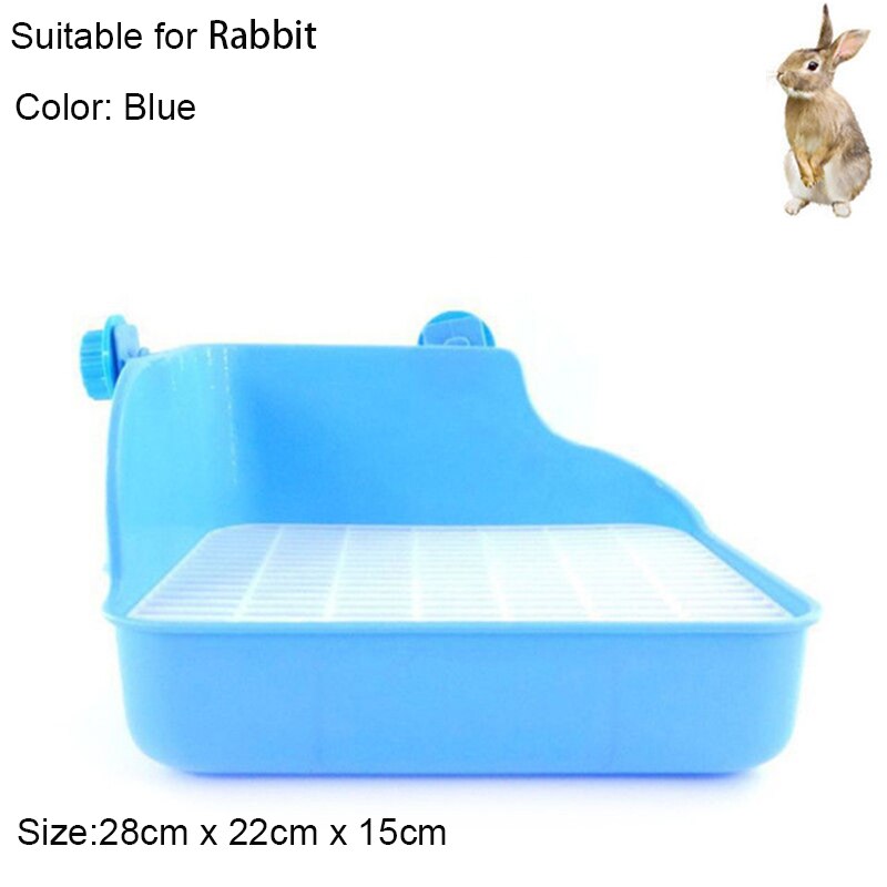 Bac à litière d'angle pour animaux domestiques, pour Hamster, chat, lapin, nettoyage, intérieur, formation pour petits animaux: 4