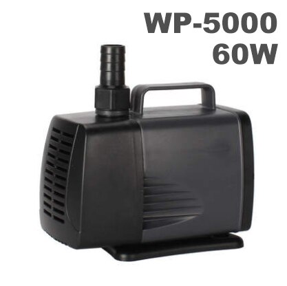 Ultrastille amfibisk nedsenkbar vann fontene pumpe filter fiskedam akvarium vannpumpe nedsenkbar pumpe tilbehør: Wp -5000 / Eu-plugg