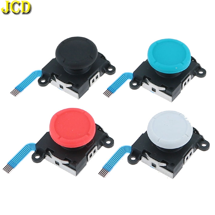 JCD 1PCS 3D Analog Gamepad Joystick Thumb Stick Sensor For Nintend Switch NS Joy Con Controller Replacement For JoyCon