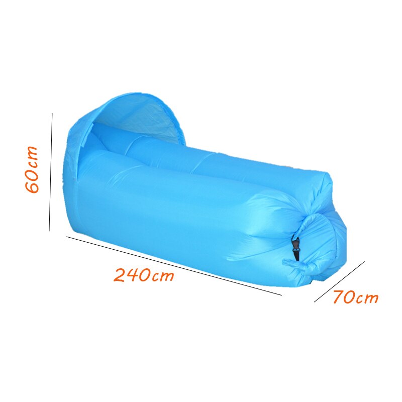 kids toys Outdoor Garden Sofas Waterproof Inflatable bag lazy camping Sleeping Air bed Adult Beach Shade Chair Fast Folding