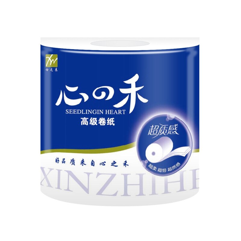 10 Rolls Super Soft Paper Towels Toilet Paper 4 Ply Bulk Rolls Bathroom Tissue Skin-Friendly