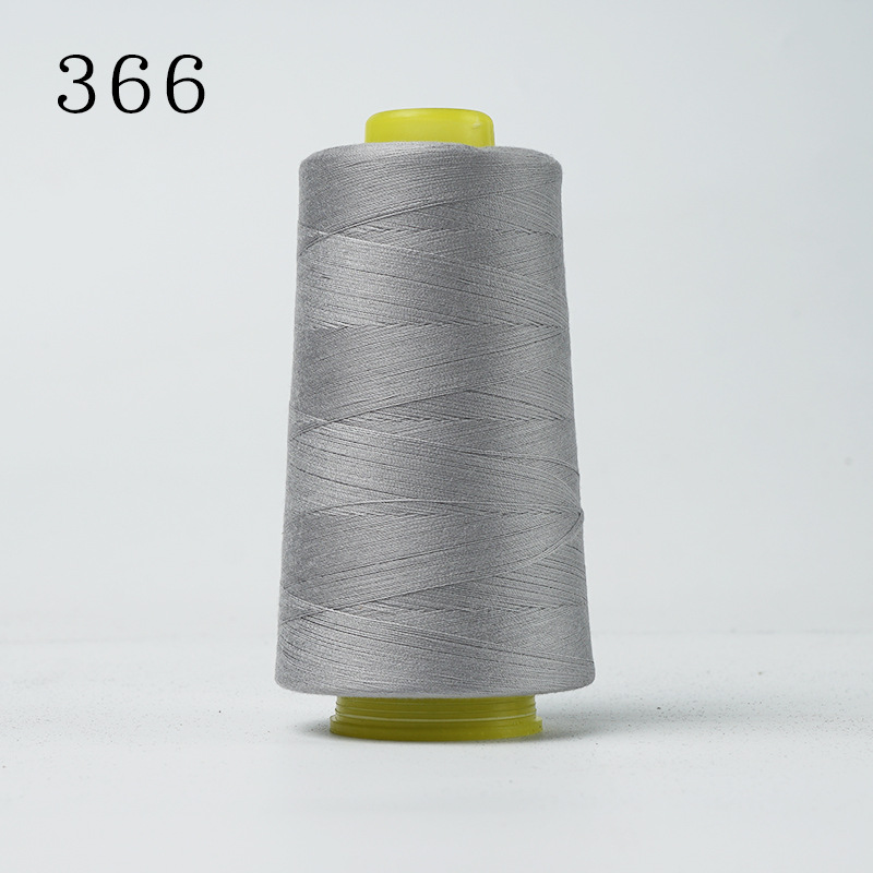 3000Yards 40S/2 100% Polyester Garen Naaigaren Roll Machine Hand Borduren Duurzaam Voor Thuis Naaien Accessoires: SA210052-12-Grey