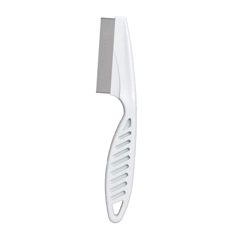 Cepillo de aseo para Conejo, utensilio para quitar el pelo de mascotas pequeñas, peine para pulgas, champú, cepillo de baño para Conejo, hámster, conejillo de indias, herramienta de limpieza, 1 ud.: White 18cm