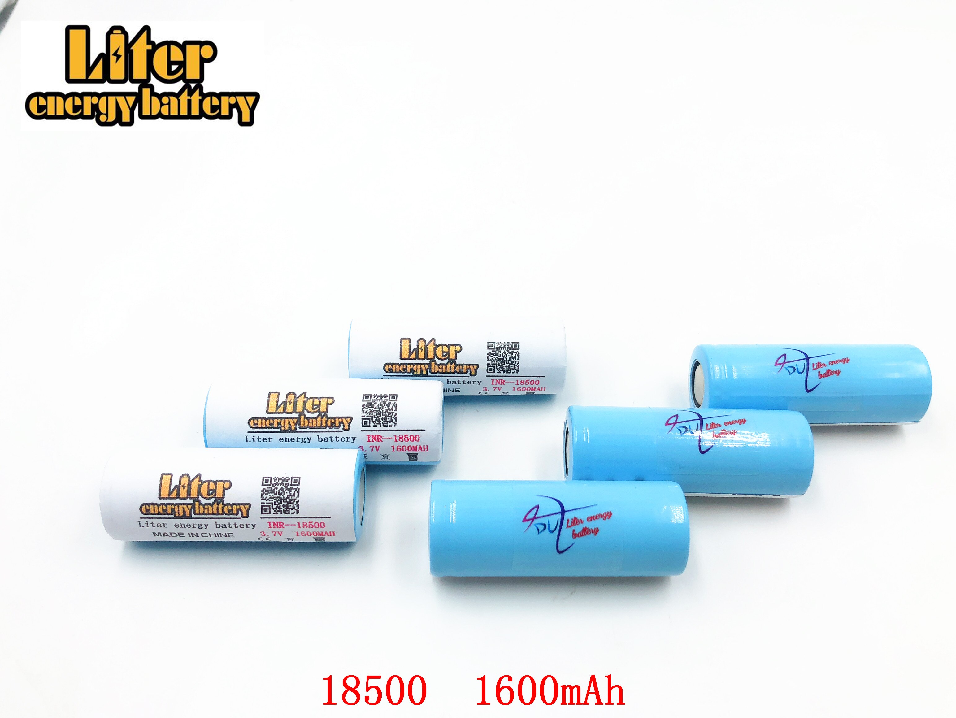 Original Liter energy battery ICR 18500 Battery 3.7V 1600mAh li-ion Rechargeable Battery protective storage box