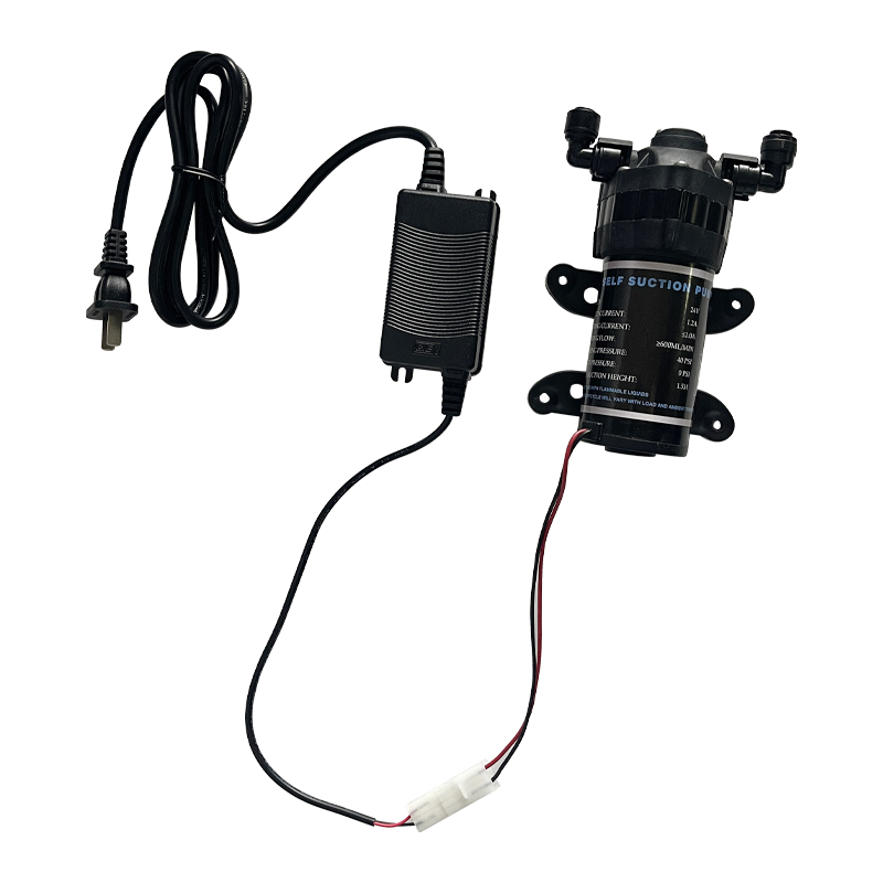 Ro 24v vattenbooster tyst pump omvänd osmos vattensystem tryckökningspump: Gul