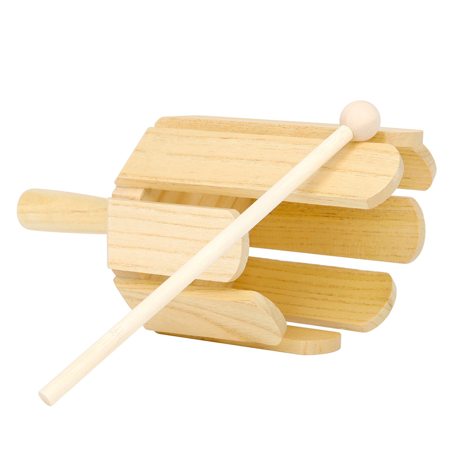 8-Tone Houten Sound Maker Muziekinstrument Met Stok