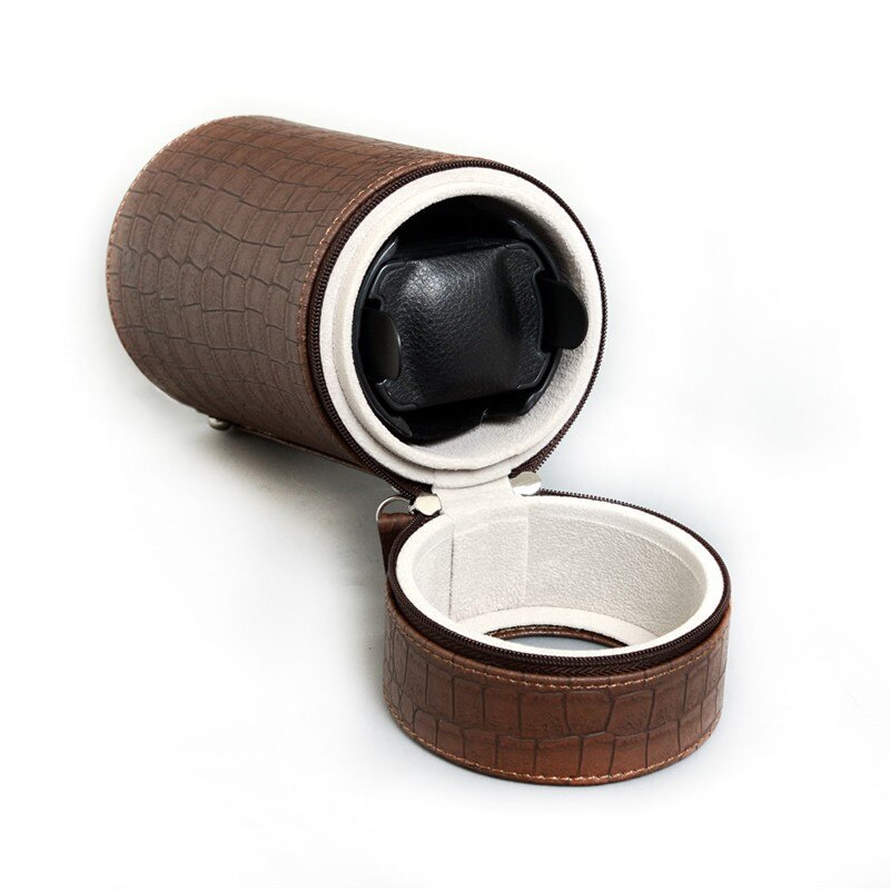 Automatic Watch Winder Box For Mechanical Watches Brand Single Watch Rotator Box Luxury Transparent Case Clock Winder