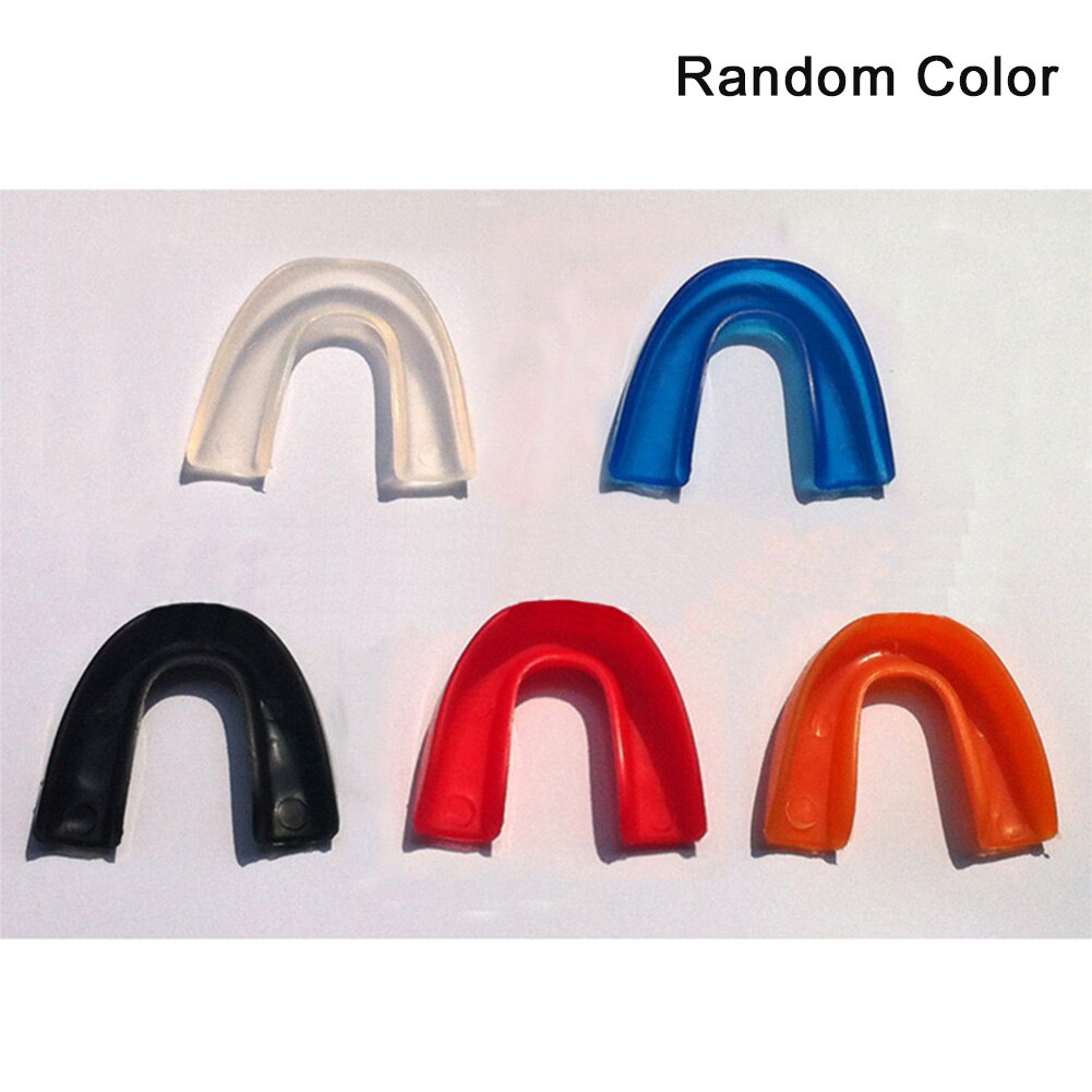 Anti Shock Sports Gear Boxing Protector Single Sided With Box Safety Accessories Silicone Taekwondo Teeth Guard
