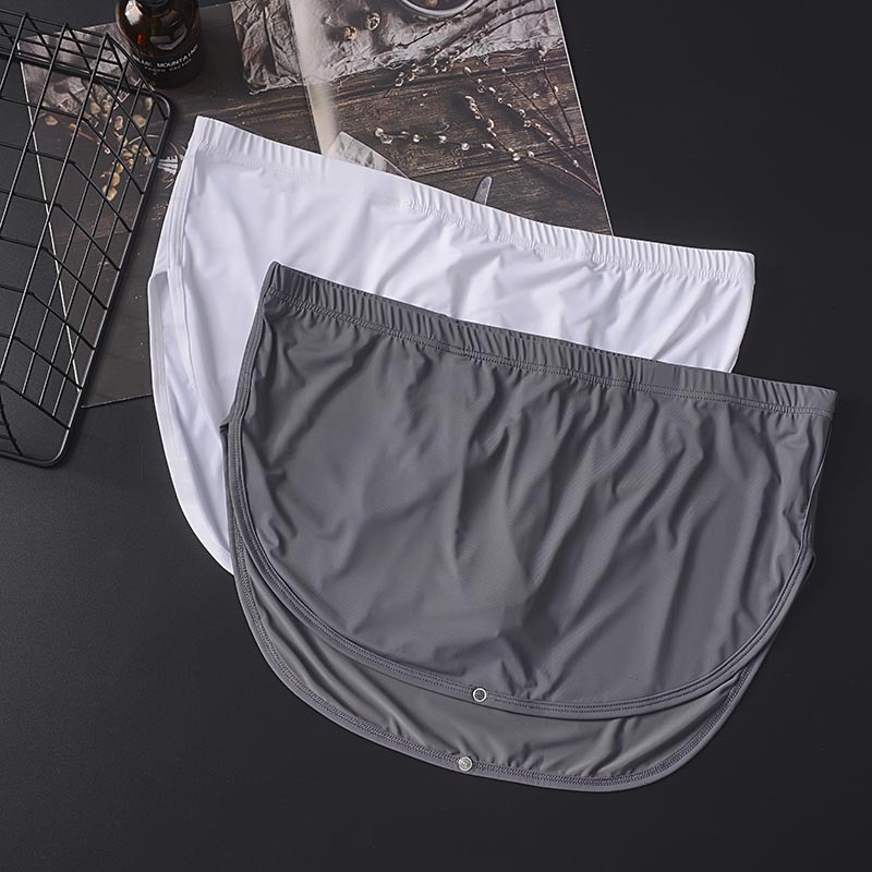 Sexy Man Underwear Boxer Men&#39;s Cotton Underpants Detachable Soft Male Pouch Panties Gay Boxers Short