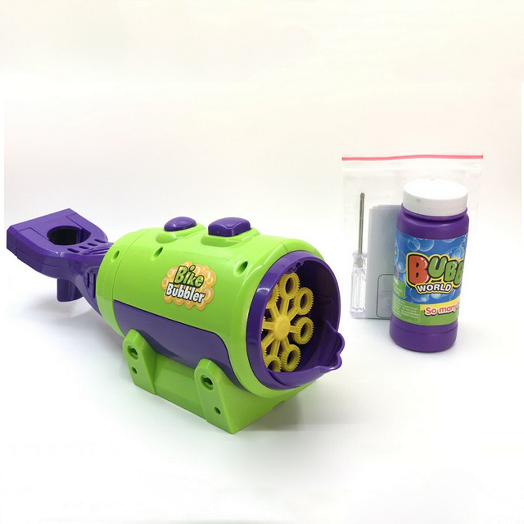Bike Waskolf Bubble Blazen Speelgoed Abs Plastic Hand Bable Speelgoed Geïnstalleerd Op Fietsstoeltje Frame Voor Kinderen Partijen Brinquedos