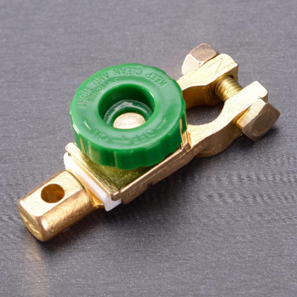 Copper Battery Terminal Link Switch Quick Cut-off Disconnect Isolator Switch Auto Car Accessories