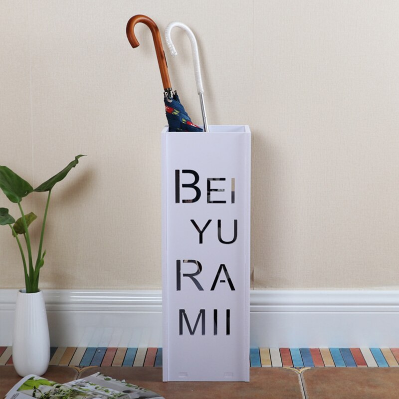 Umbrella Stand Home Decor WPC Board Japanese styling Storage Korean White Modern Umbrella Holder