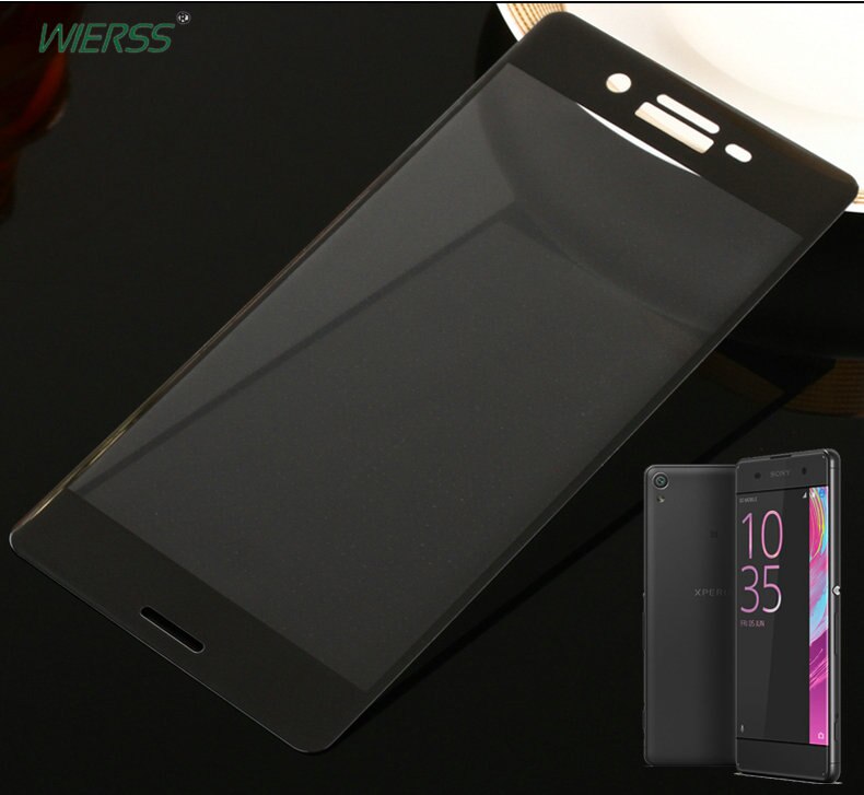 Per Sony Xperia X Prestazioni F5121 3D Curvo Pieno di Copertura Dello Schermo In Vetro temperato Della pellicola Della Protezione Per Sony Xperia XA Ultra f3111: Xperia XA Ultra / black full cover