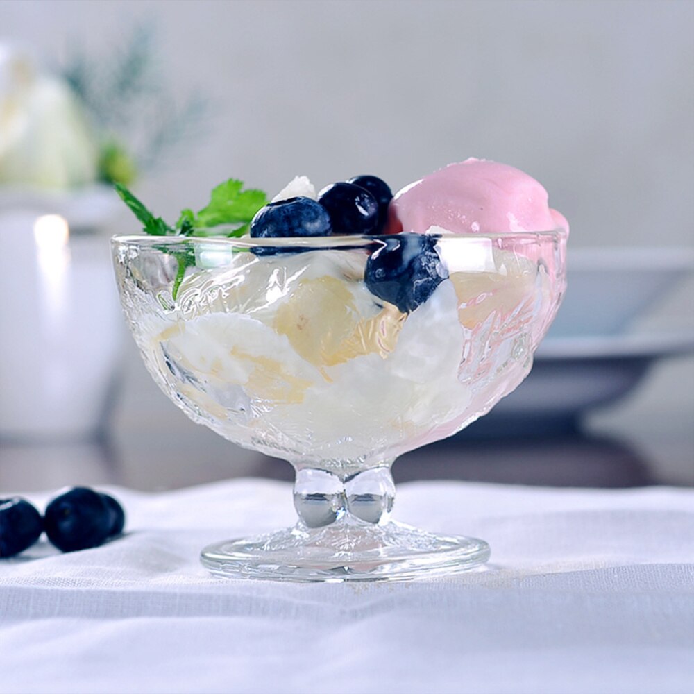 2Pcs Cups Restaurant Cold Drink Cups Transparent Pudding Cups Dessert Cups