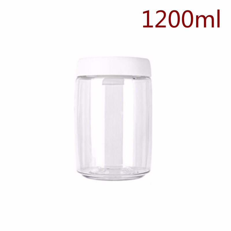 Glass Jars Sealed Cans With Cover Kitchen Food Storage Bottles Mason Spice Jars Candy Storage Banks Tea Box Kitchen Storage Can: 1200ml