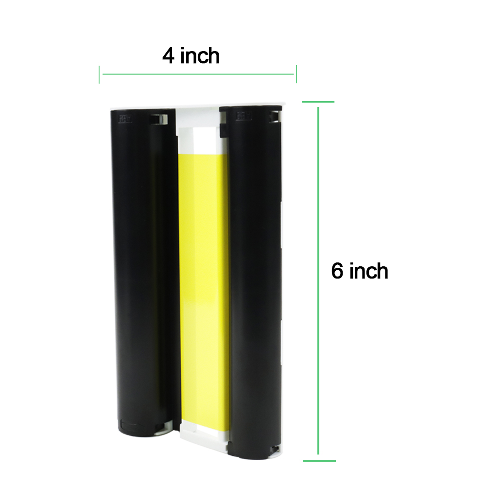 6 Inch KP 108IN KP-36IN Ink Paper Set For Canon Selphy CP1300 Ink Cartridge For Canon Selphy CP1200 CP910 CP900 Photo Printer