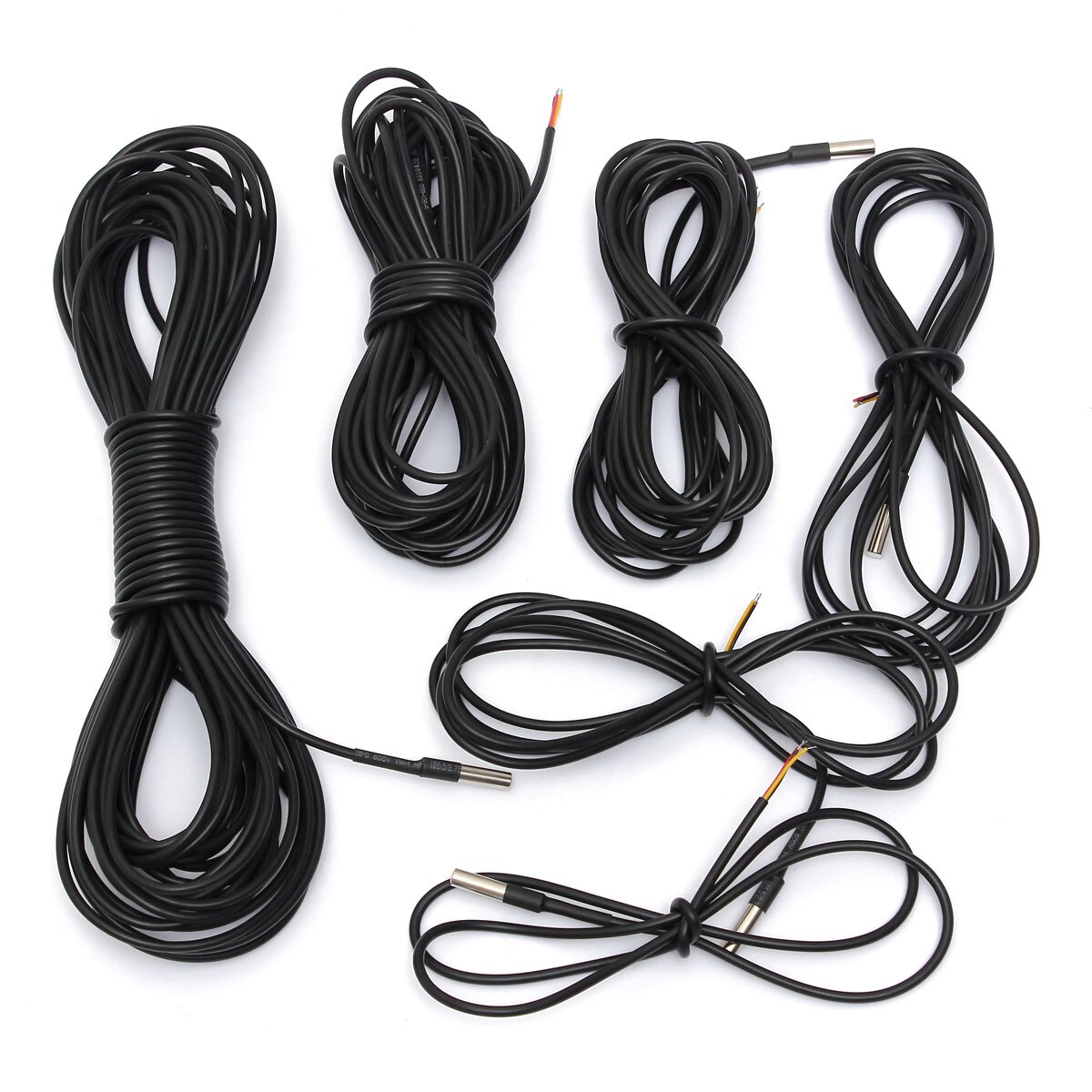 Autoleader 1-15M Water Temperature Temp Sensor Thermal Probe Thermometer DS18B20 3 wires