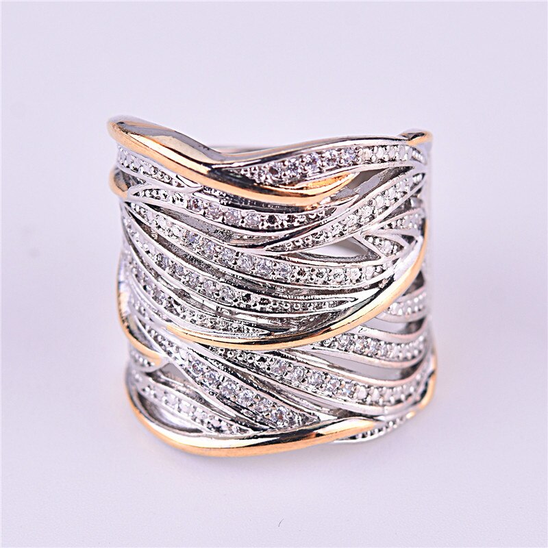 Ringen dames | zilveren & gouden ring | Frances Falicia – By Frances Falicia