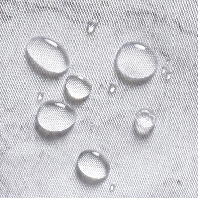 Tenda da doccia in tessuto di poliestere con stampa ghiaia k-water prodotti da bagno di processo addensato tende da bagno impermeabili resistenti alla muffa