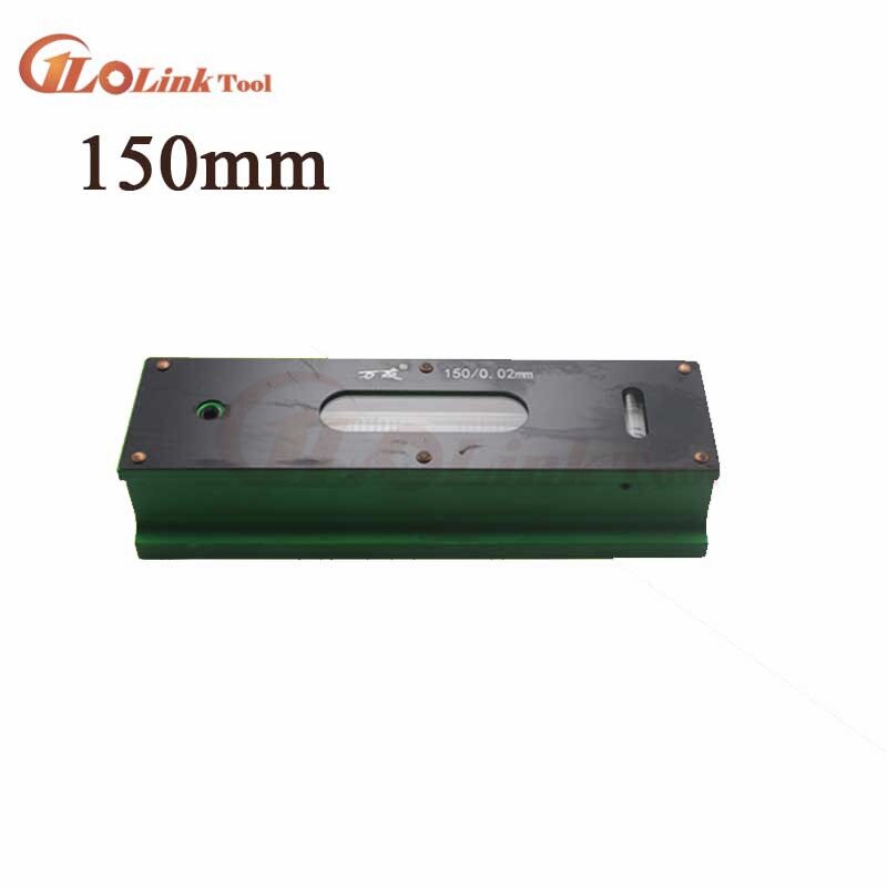 High precision 0.02mm 100/150mm/200mm/250/300mm industrial level Mechanical Bar Level spirit level Instrument Measuring Tool