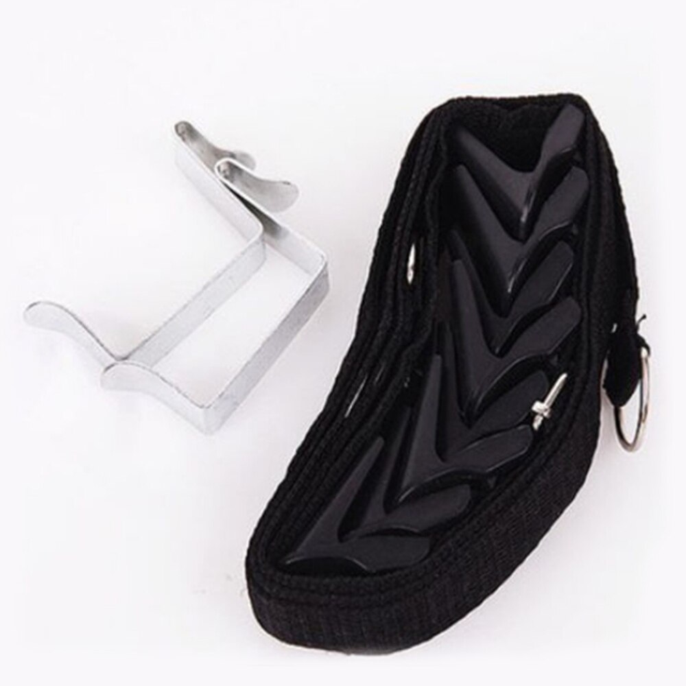 Perchero multifuncional para guardar gorras de béisbol, organizador de almacenamiento portátil, colgador de puerta para armario, 1 unidad: Negro