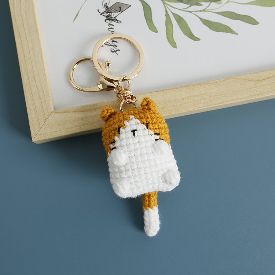 Porte-clés lapin carotte pour , pendentif chat Ogo , porte-clés de voiture mignons, accessoires, , prédire: Bleu