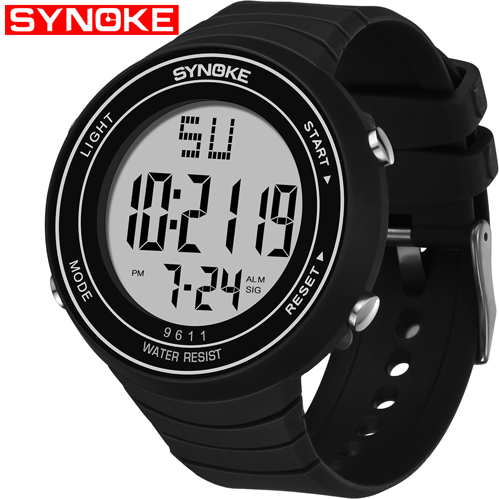 Heißer Männer Uhren Digital LED Sport Uhren Männlichen Uhr Luxus Leben Wasserdicht Männer Uhr relogio masculino reloj digitale hombre