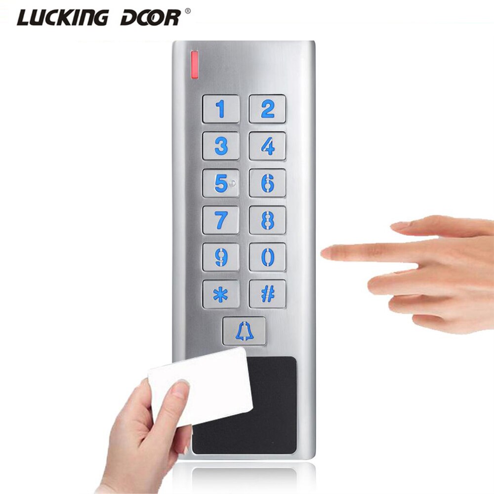 Rfid Deur Toegangscontrole Reader 2000 Gebruikers Wg Input En Output Security Rf Toegangscontrole Toetsenbord IP68 Waterdichte Outdoor Gebruik