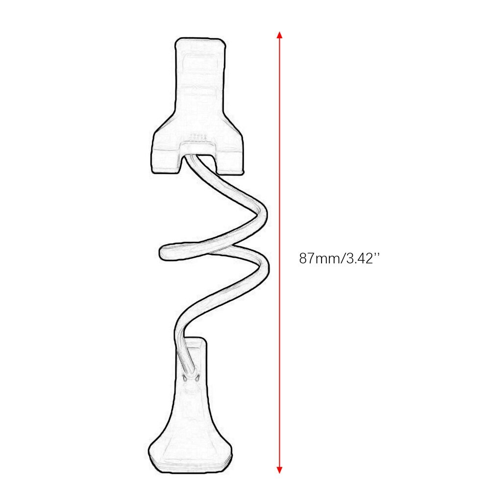 Flexibele 360 rotatieclip mobiele telefoonhouder luie bed desktop beugel montage standaard telefoon clip houder
