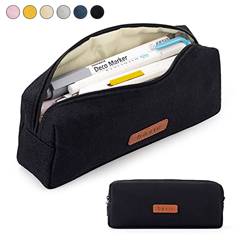 Estuche para lápices, estuche para lápices para estudiantes, bolsa de cosméticos, papelería de oficina, organizador coreano para útiles escolares para estudiantes