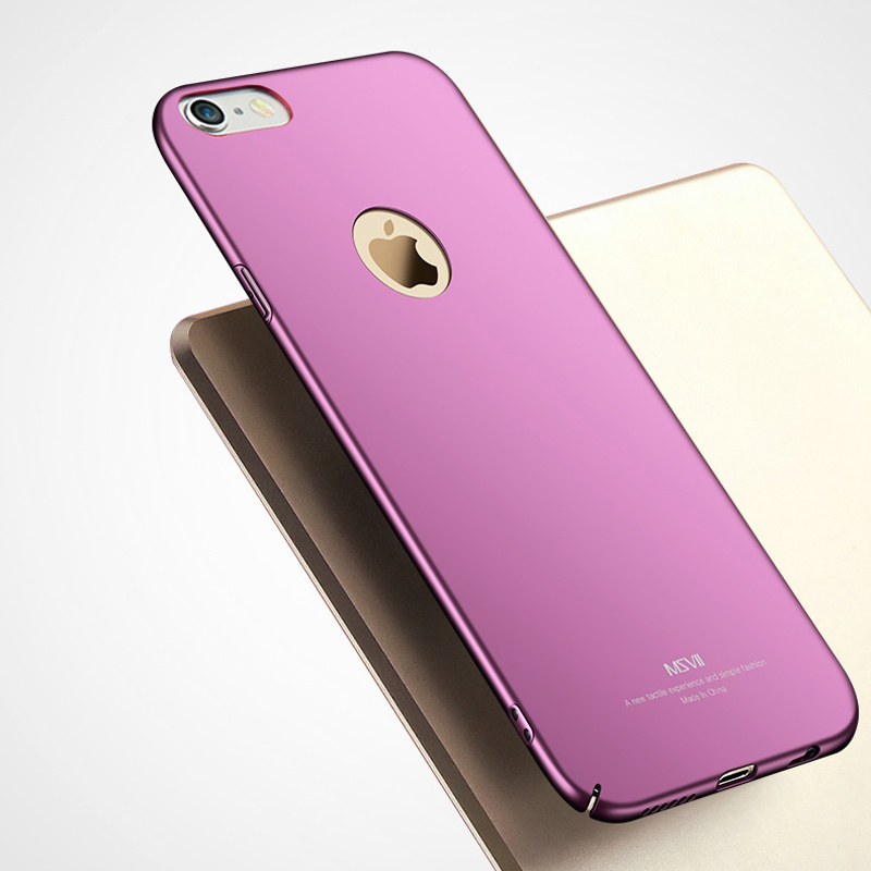 For Apple iPhone 6 6s Plus Case Cover MSVII Brand Silm Scrub Case for iPhone6 Plus Coque Ultra Thin PC Cover for iPhone 6S Case