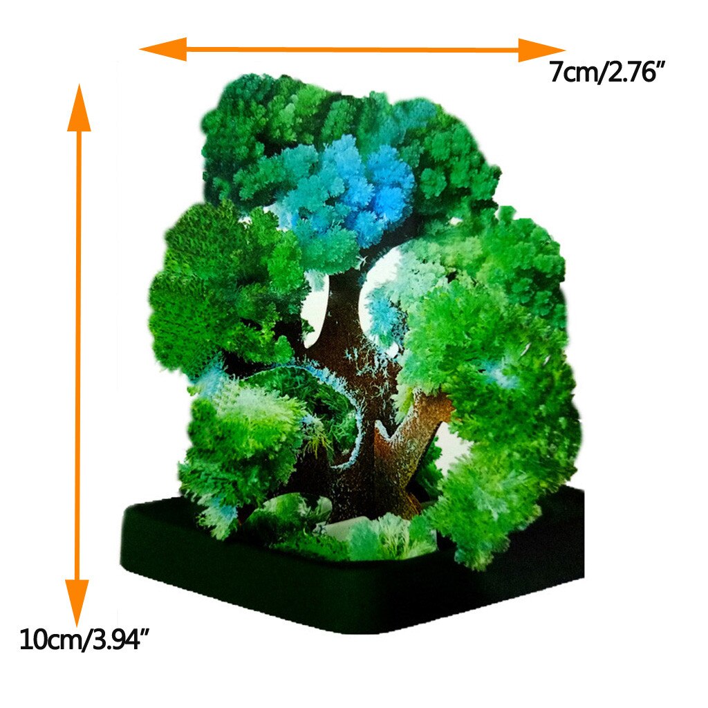 Visual Magic Artificial Paper Trees Decorative Growing DIY Paper Tree Novelty Baby Toy Flower Exploring Science 03