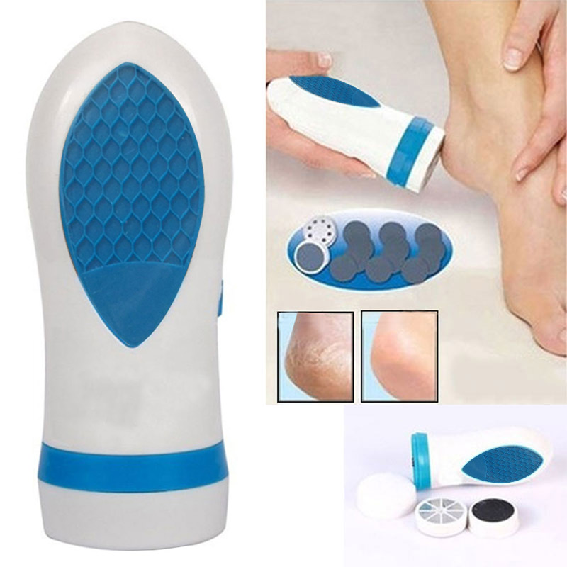 Appareil électrique pour éplucher les pieds avec télévision, râpe, exfoliante, outil de pédicure, élimine les callosités et les peaux dures