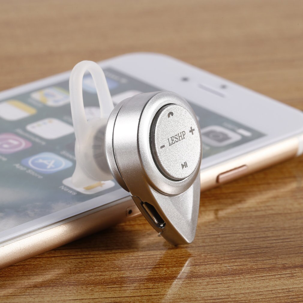 LESHP A9 Portable Mini Stereo Wireless Earphone Phone Headphone Headset V3.0 + EDR For Iphone IOS Mobile Phone PC