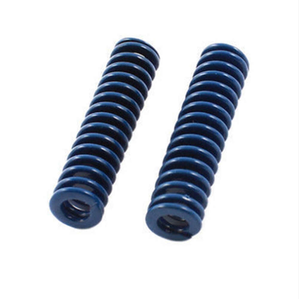 2Pcs Blue Light Load Mould Compression Die Spring 20 x 10 x 25/35/55/65/75/80/90/150mm