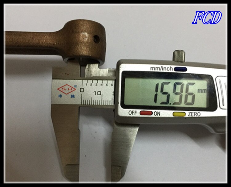 Bielle de vilebrequin moto rcycle GN200 GS200 DR200 moto bielle de vilebrequin axe de Piston 16mm