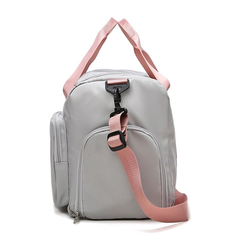 Casual Summer Nylon Travel Bag Woman Handbags Multifunction Wet Dry Separation With Shoe Position Sports Bag Large Travel Bags