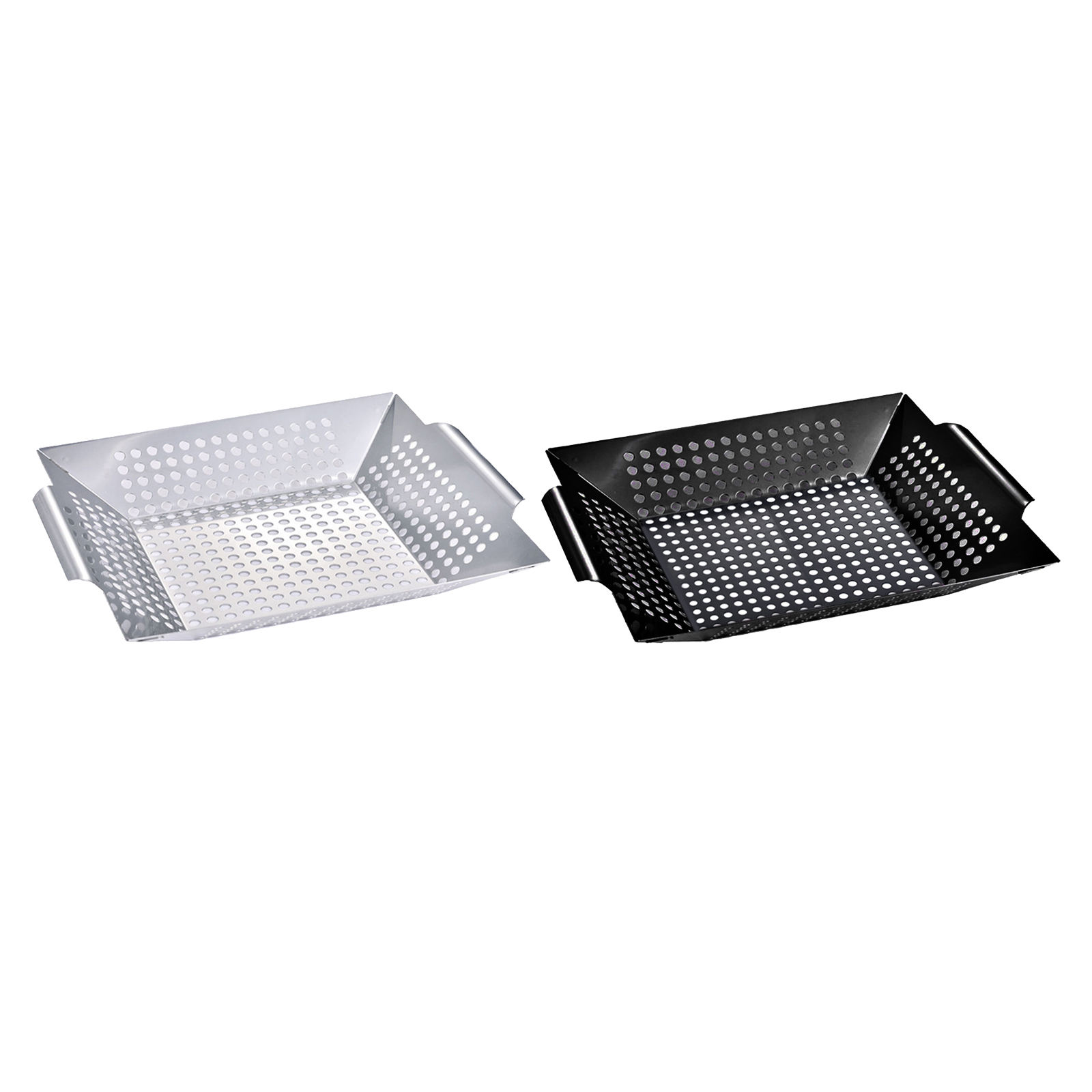 Cesta de grelhar para mais legumes carne aço inoxidável grill cesta churrasco acessórios bandeja ferramentas para churrasco cozinha gadgets