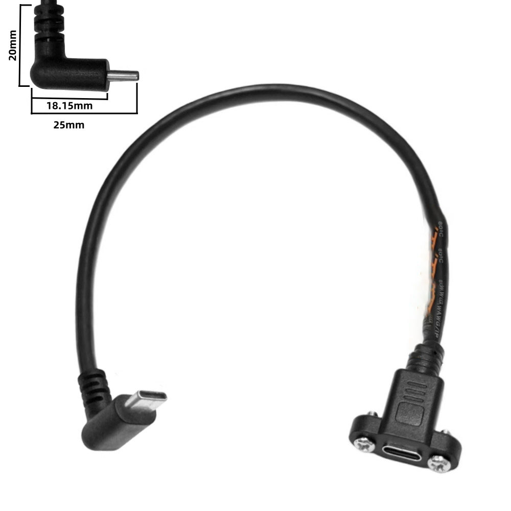 Cavo Usb Per Pannello Frontale Adattatore USB 2.0 A Pannello Con Cavo Di Prolunga - Connettore Femmina A Pannello, Maschio USB A, Lunghezza 30cm-3m Presa USB Muro - Foto 7