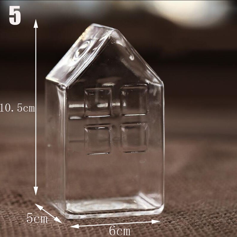 Home Decor Glass Vase Crystal Flower Vase Room Decor Flower Pot Modern Hydroponic Plants Wedding Home Decoration Accessories: 5