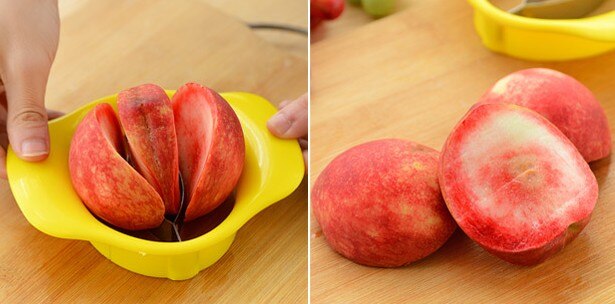 Mango Splitters Appel Peer Perzik Gesneden Fruit Tool Slicer Removel Roestvrijstalen Keuken Gadget Inteligentes Frutero