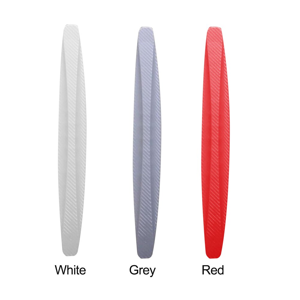 Car Bumper Protector 2pcs Anti-Collision Patch SUV Pickup Truck Trim Car Bumper Protector Guard Strip