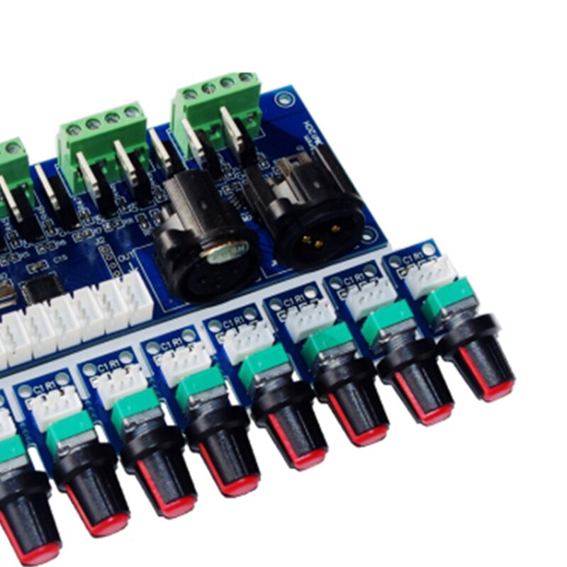 12CH Led DMX512 Decoder DC12V-24V 12 Kanaals 4 Groepen Dmx Decoder Dimmer DMX512 3P RJ45 Controller Handmatige Knop