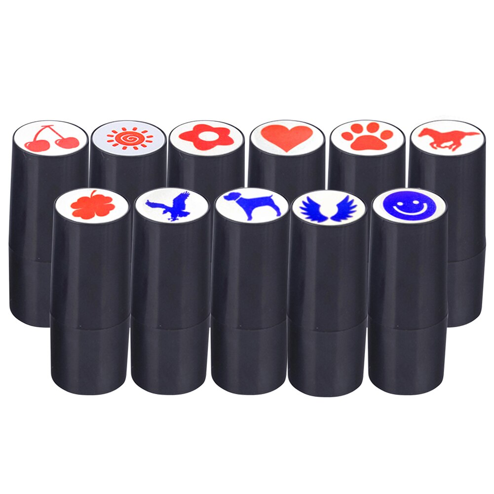 1pcs Golf Ball Stamp Marker Impression Seal Quick-dry Plastic Golf Accessories Symbol For Golfer Random Pattern: Default Title