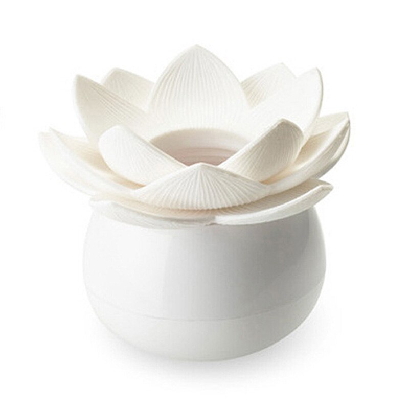 1pc/lot 4 Colors Lotus Home Decor Toothpick Cotton Swab Holder Storage Box Pick Toothpick case GI870661